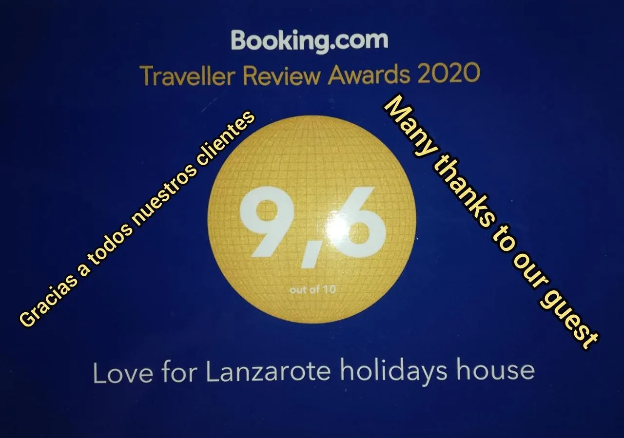 Apartment Love For Lanzarote Holidays House Playa Blanca  Spain